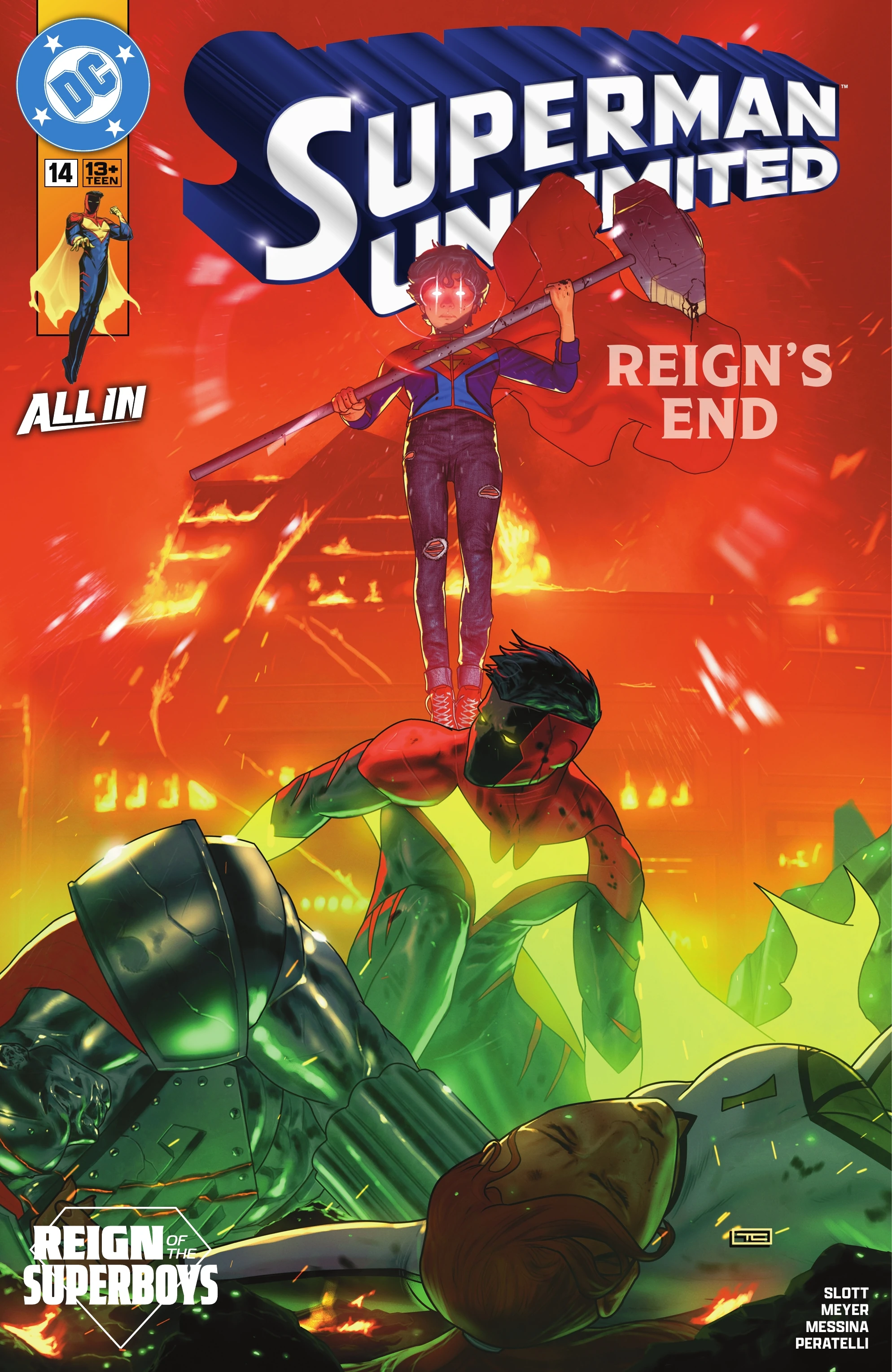 Superman Unlimited #14 (DC, 2026 — Cover A) cover